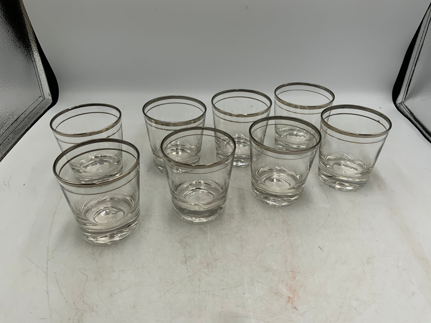 MCM Low Ball Glasses Set of 8