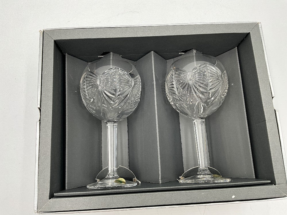 NEW Waterford Crystal Goblets Set of 2