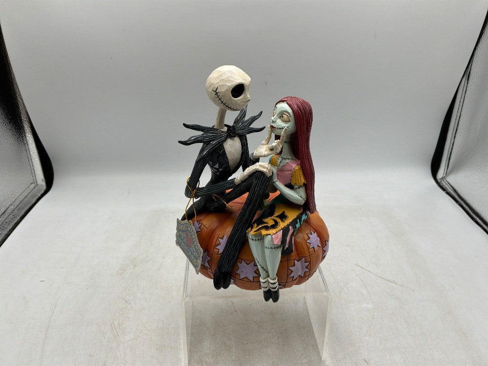 Jim Shore Disney The Pumpkin King & Sally