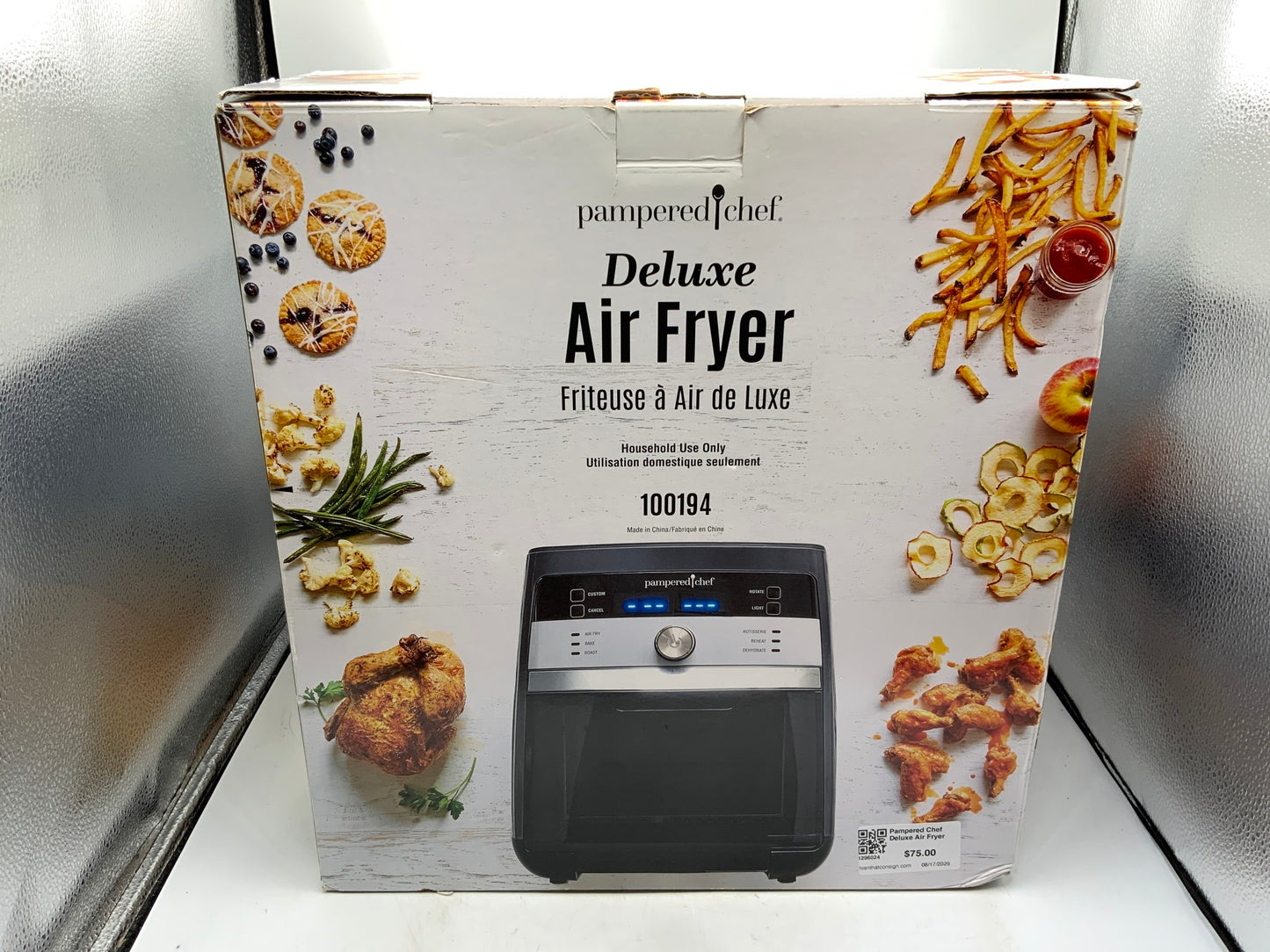 Pampered Chef Deluxe Air Fryer