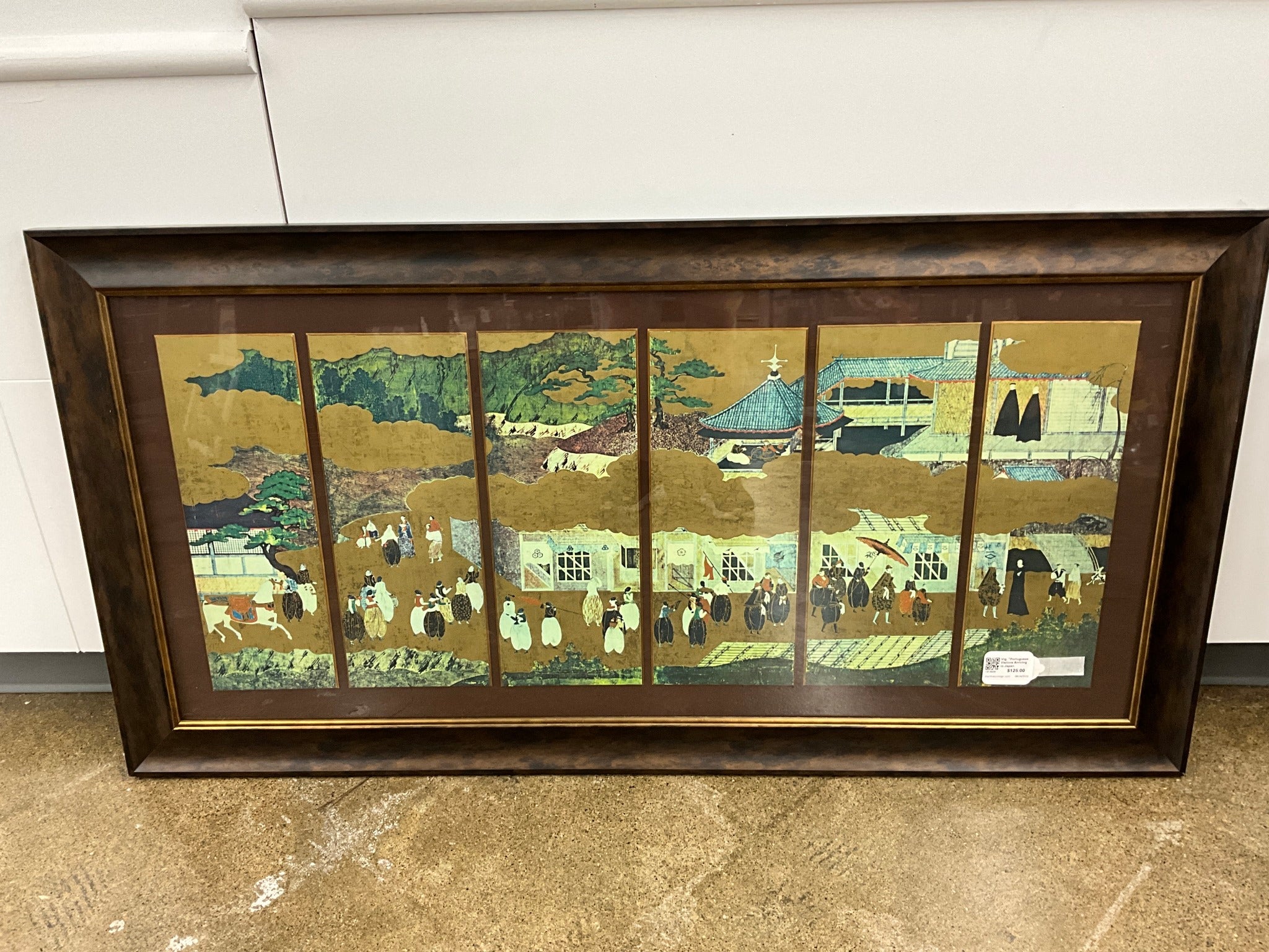 Vtg. "Portuguese Visitors Arriving in Japan