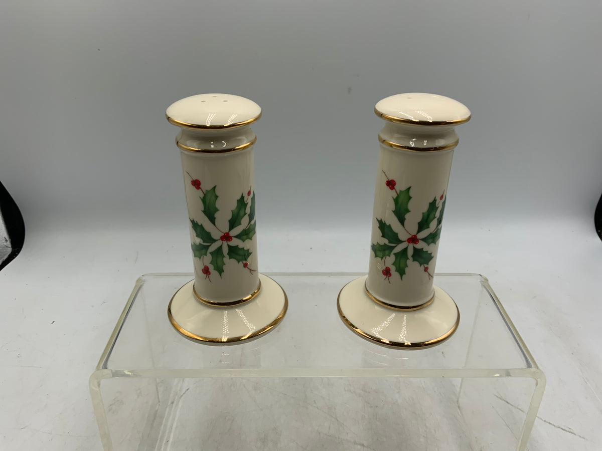 Lenox Holiday Salt & Pepper