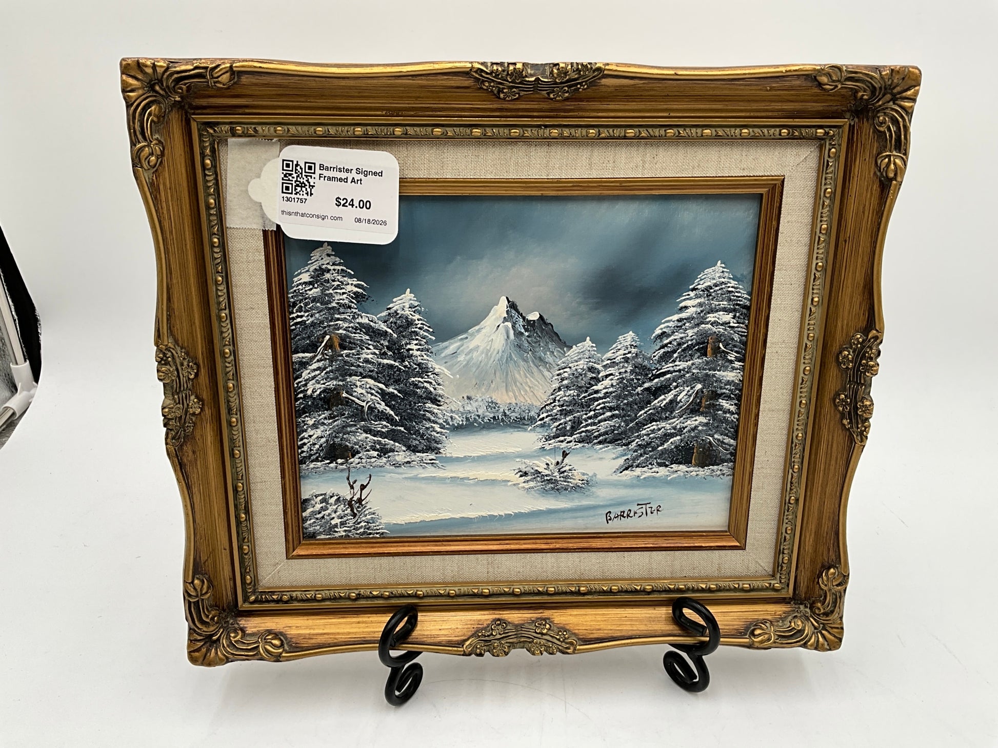 Barrister Signed Framed Art