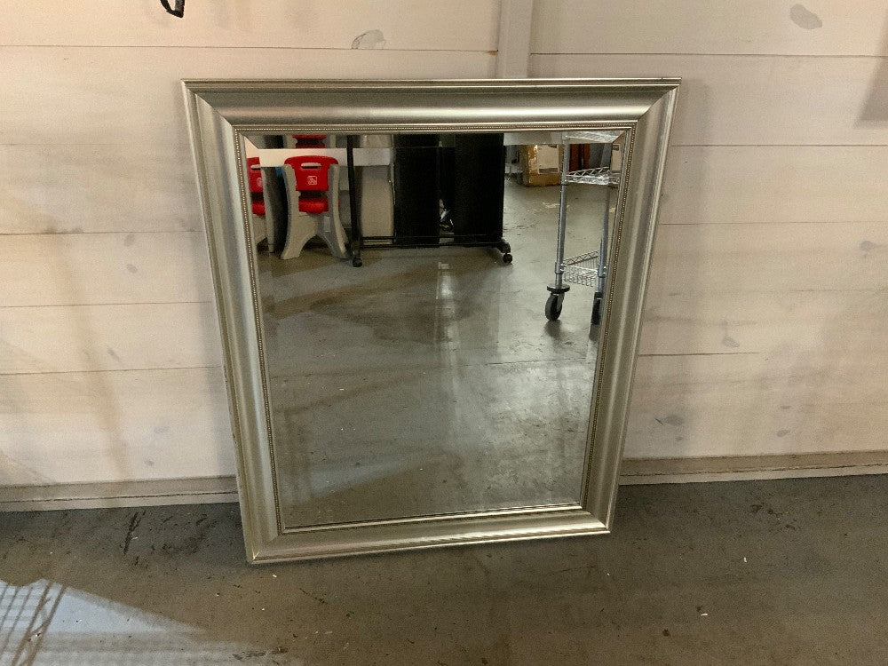 Silver Framed Mirror