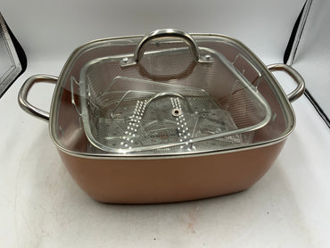 6 pc Copper Chef Pan