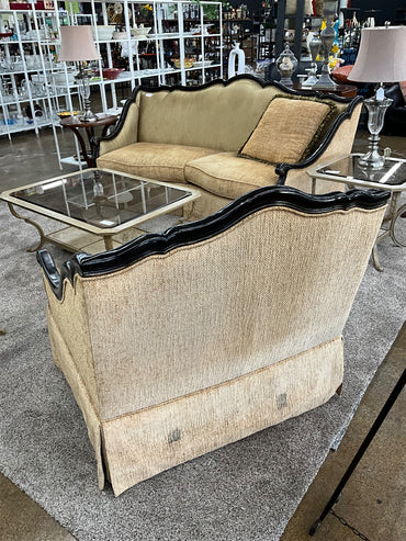 Haverty's Gold Oversized Accent Chair