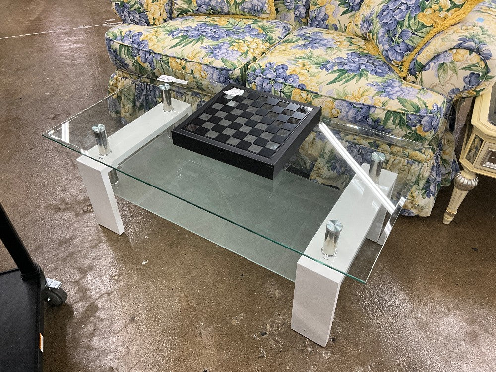Glass Top Modern Coffee table