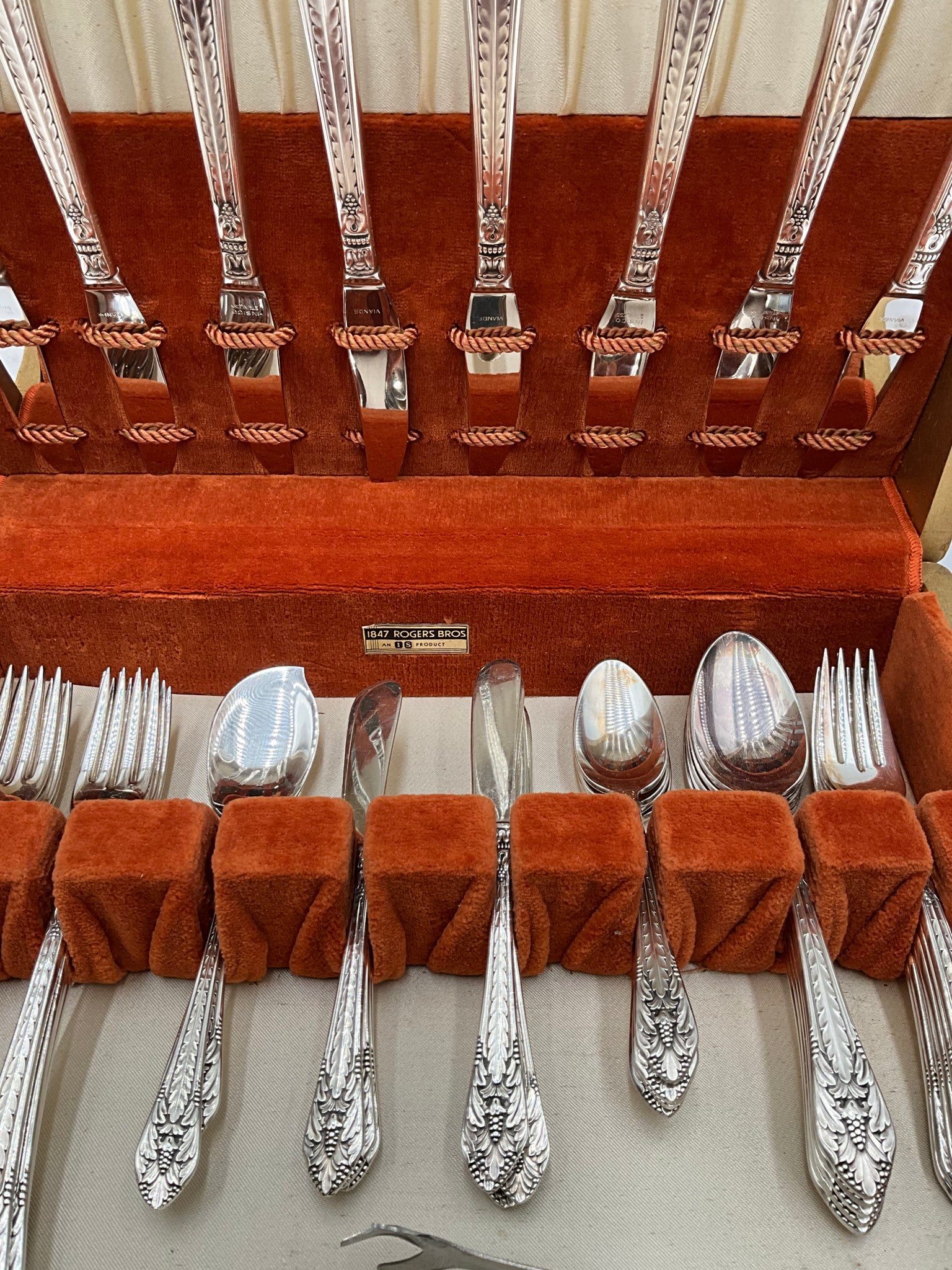 Rogers Bros Silverware in Box