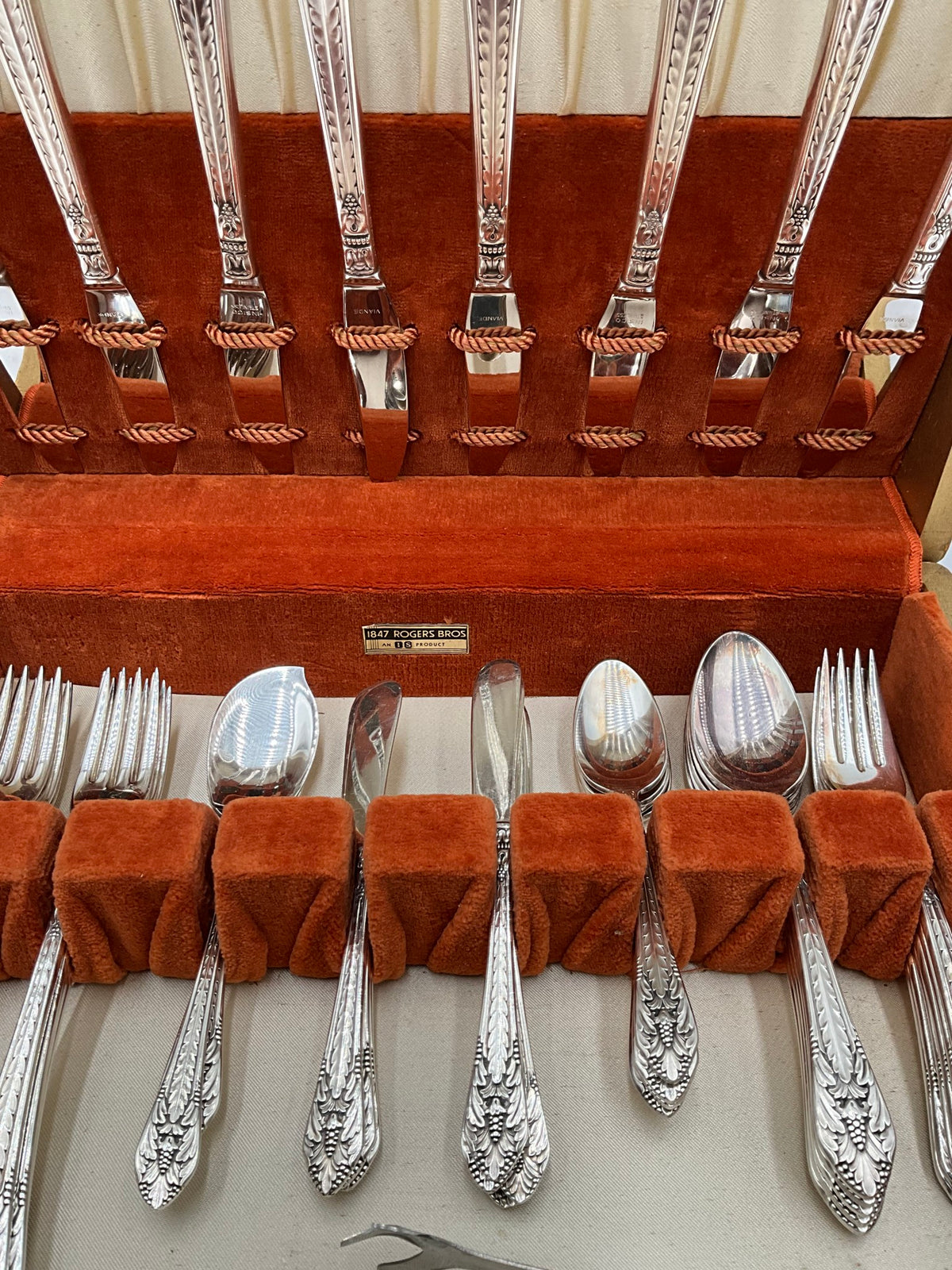 Rogers Bros Silverware in Box