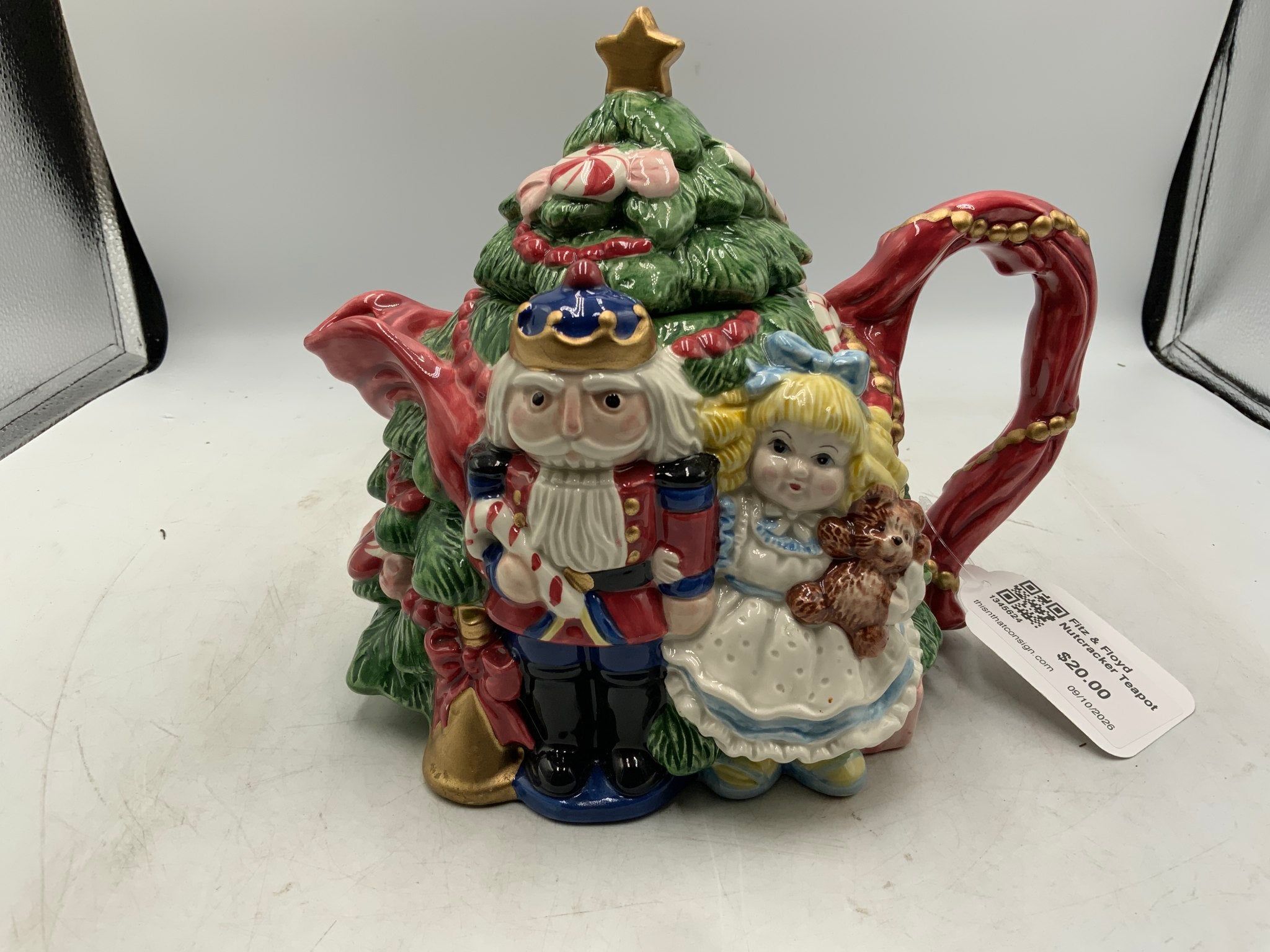 Fitz & Floyd Nutcracker Teapot