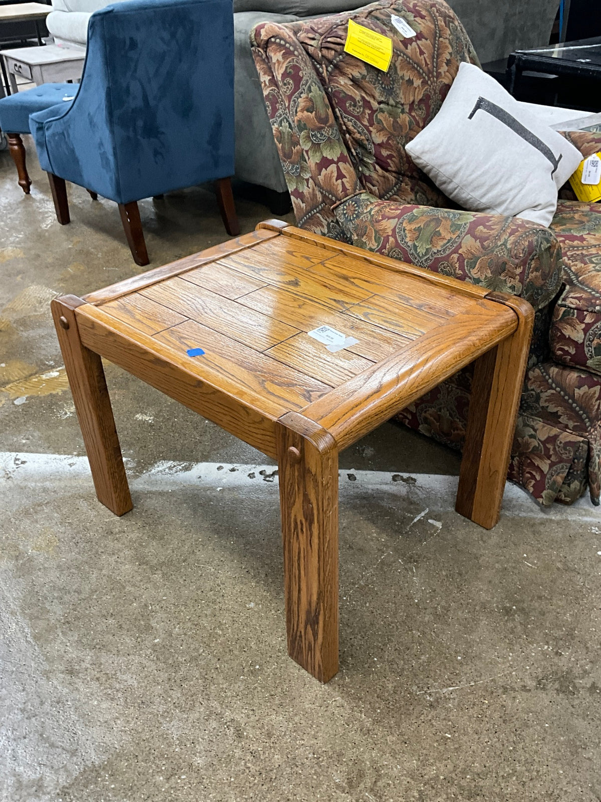 Wood Side Table