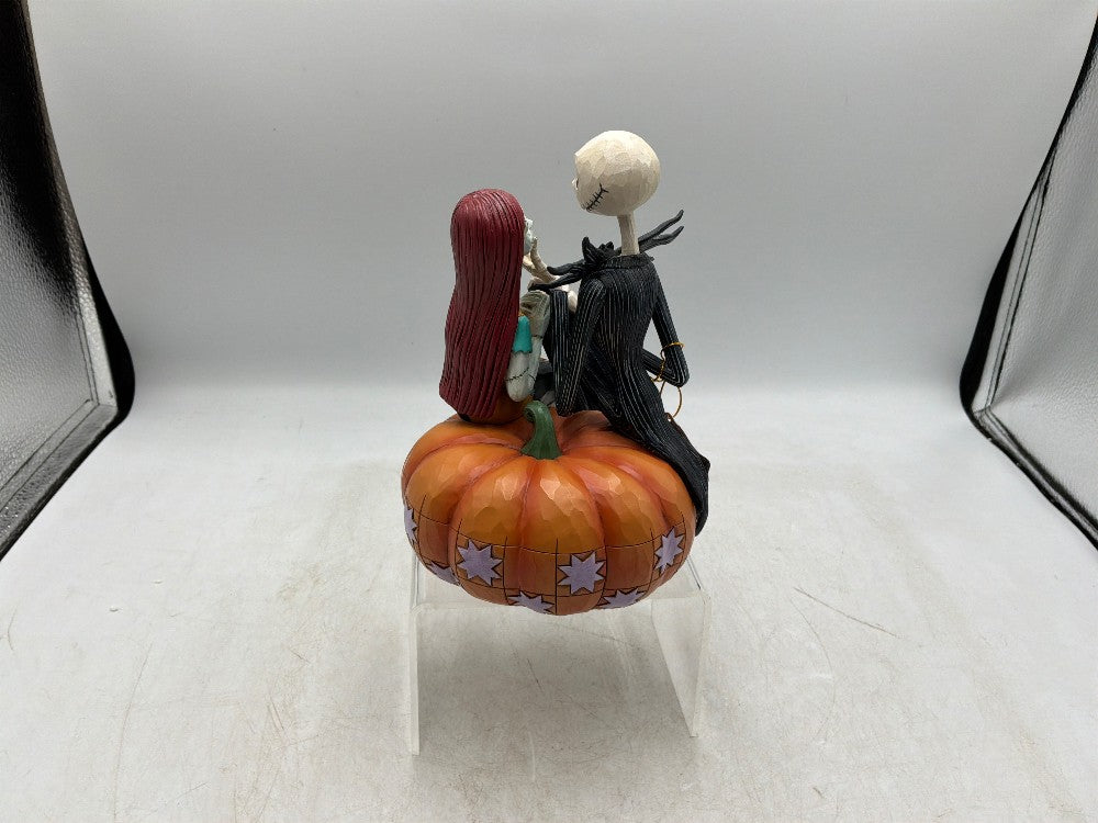 Jim Shore Disney The Pumpkin King & Sally
