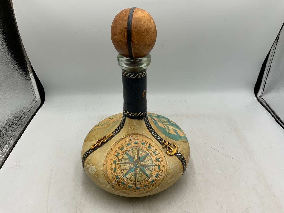 Leather Wrapped Decanter