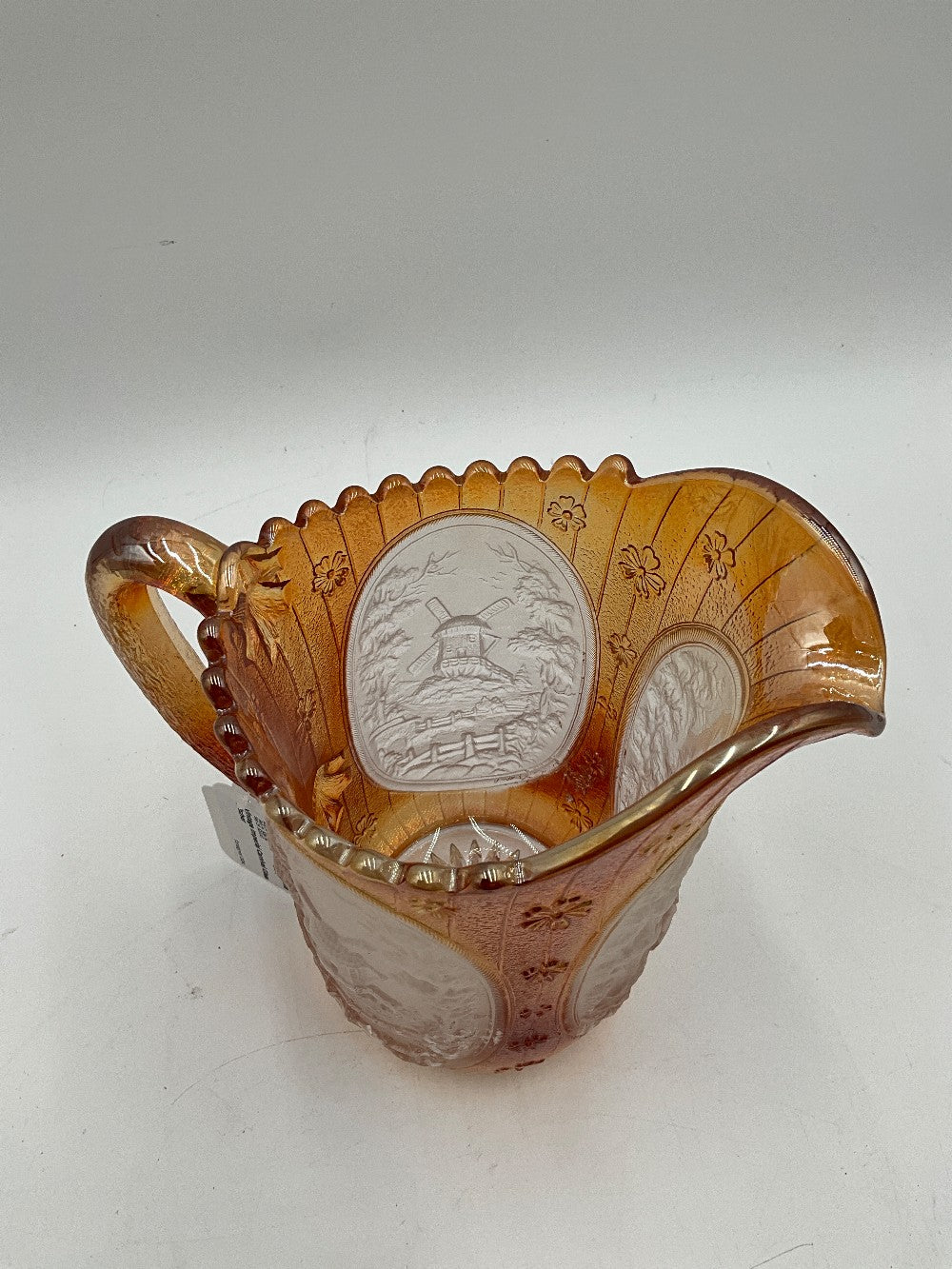 Vintage Imperial Carnival Glass Pitcher