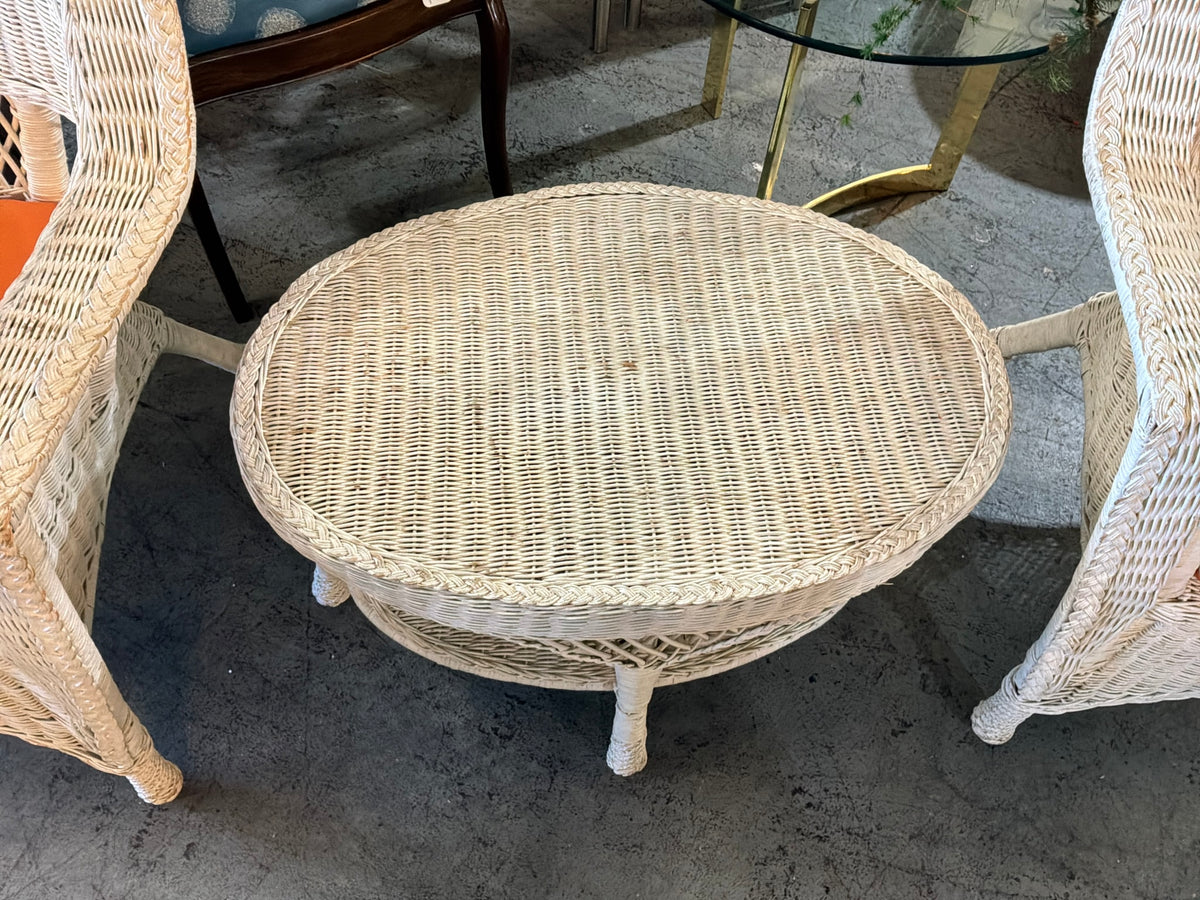 Wicker Coffee Table