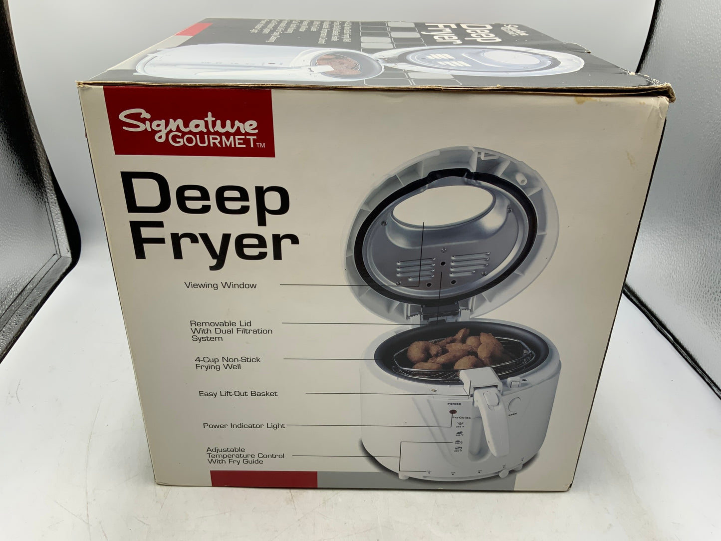 NEW Signature Gourmet Deep Fryer - 4 cup Well