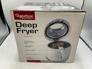 NEW Signature Gourmet Deep Fryer - 4 cup Well