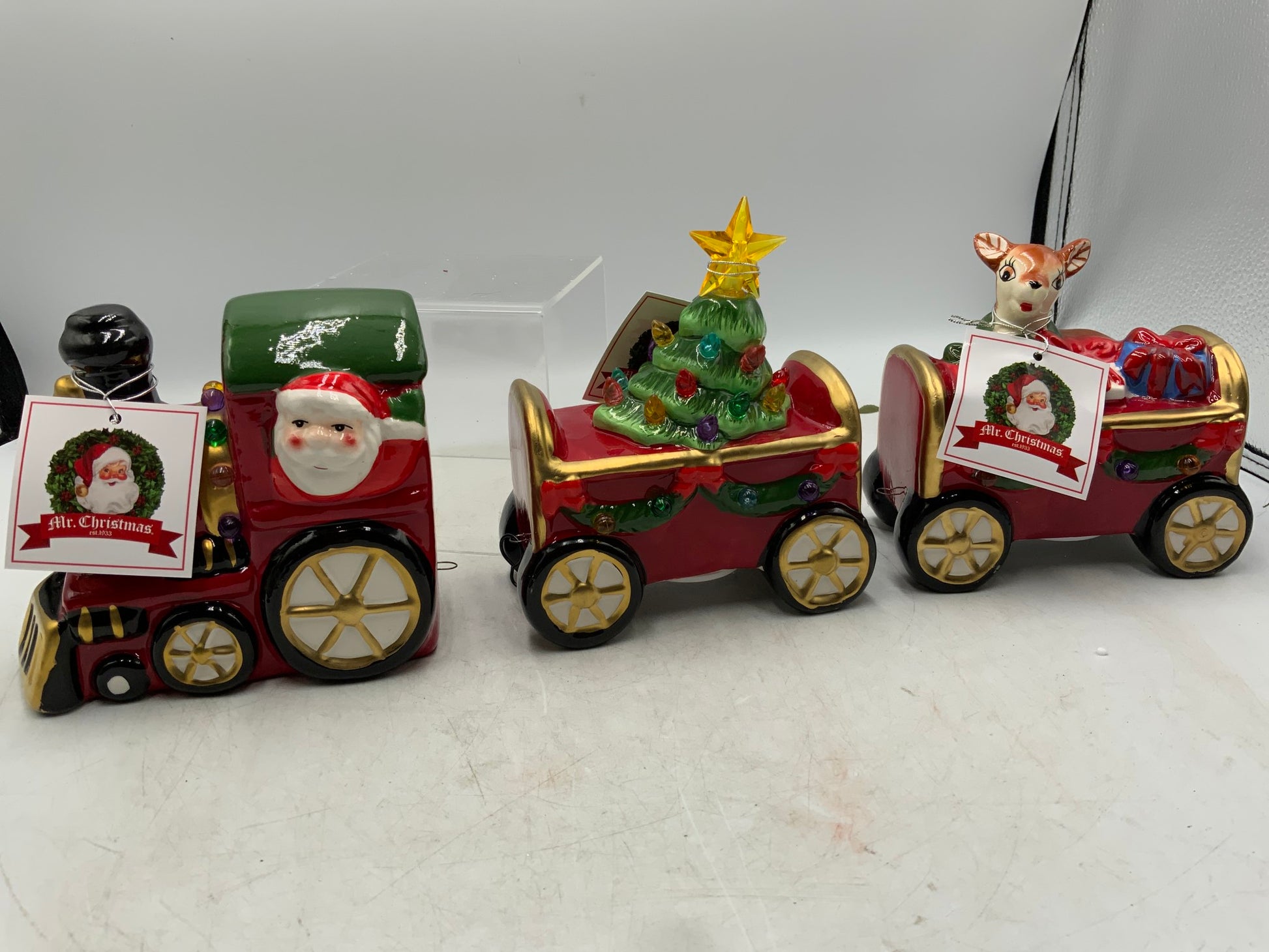 Christmas Set of 3 Trains