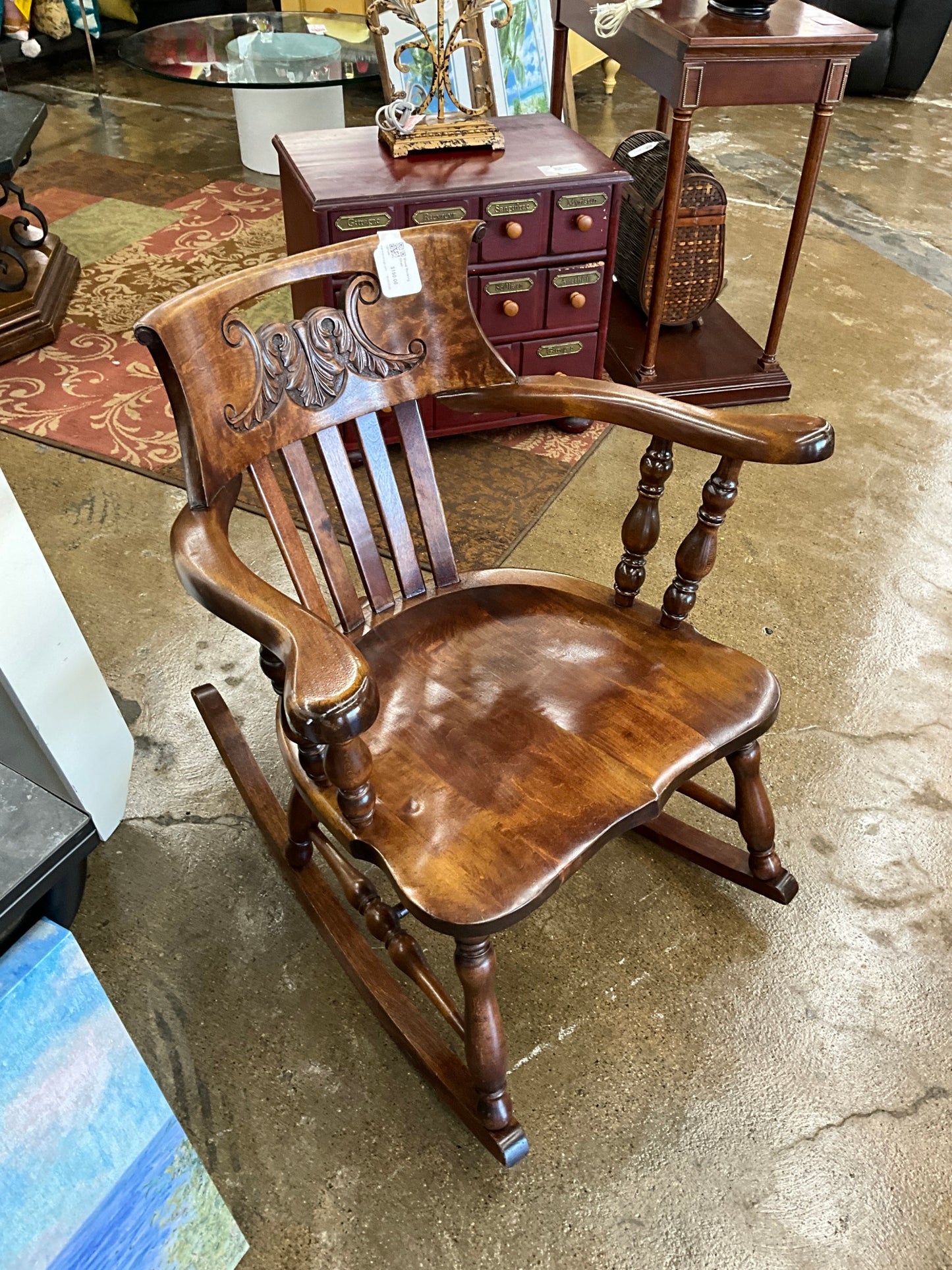 Wood Rocking Chair