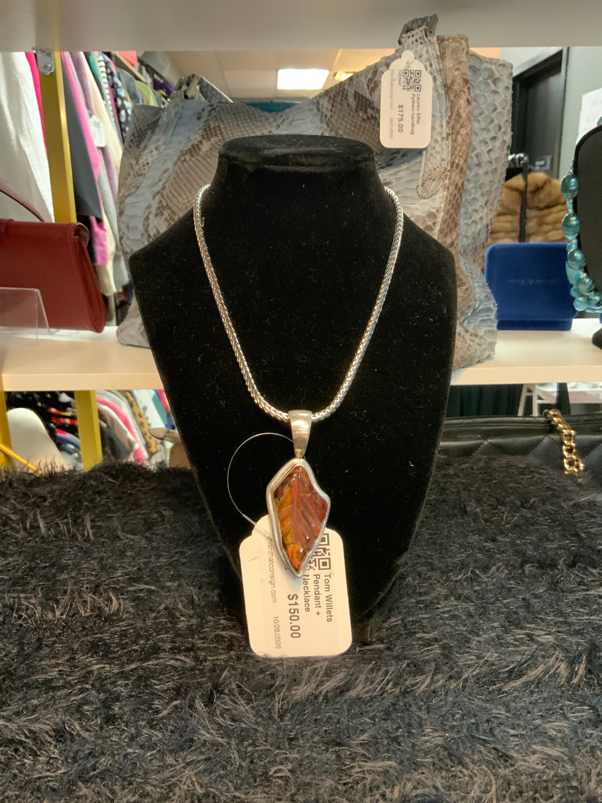 Tom Willets Pendant + Necklace