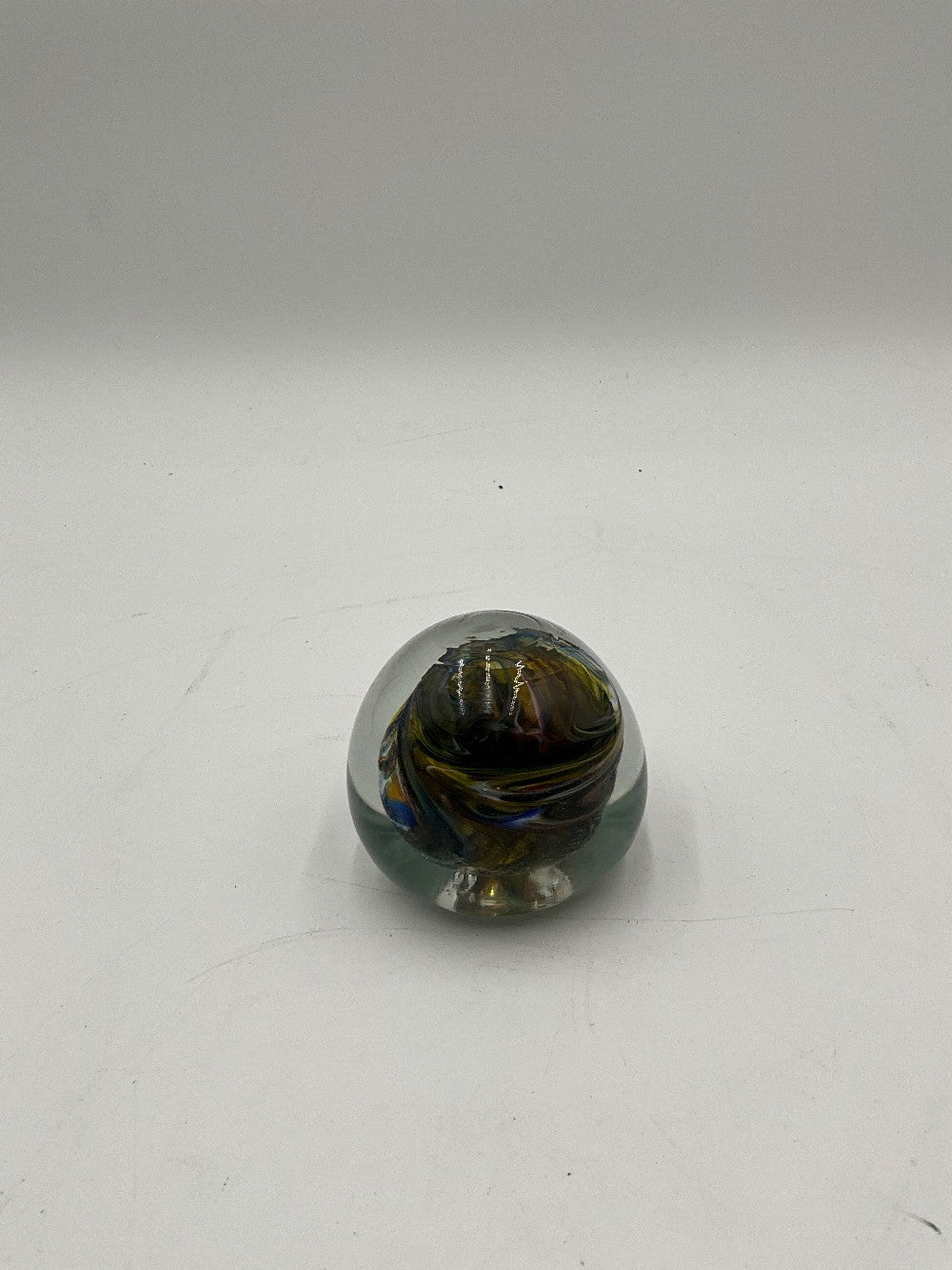 Hand Blown Blenko 2013 Paper Weight