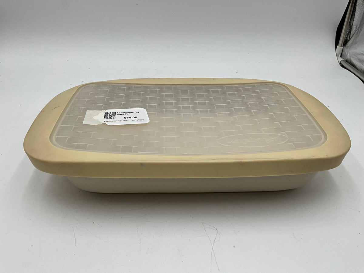 Longaberger Lg Cake Pan