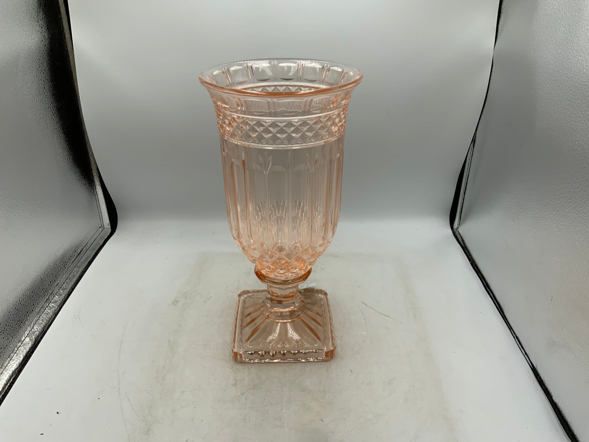 Pink Glass Vase