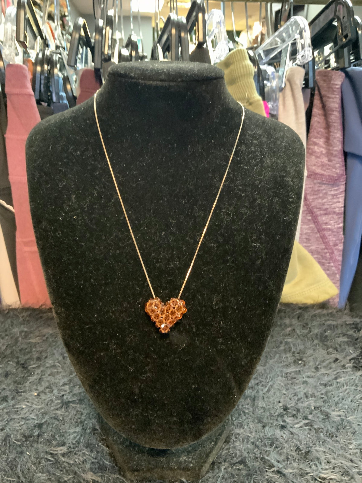 925 Sterling Silver Heart Necklace