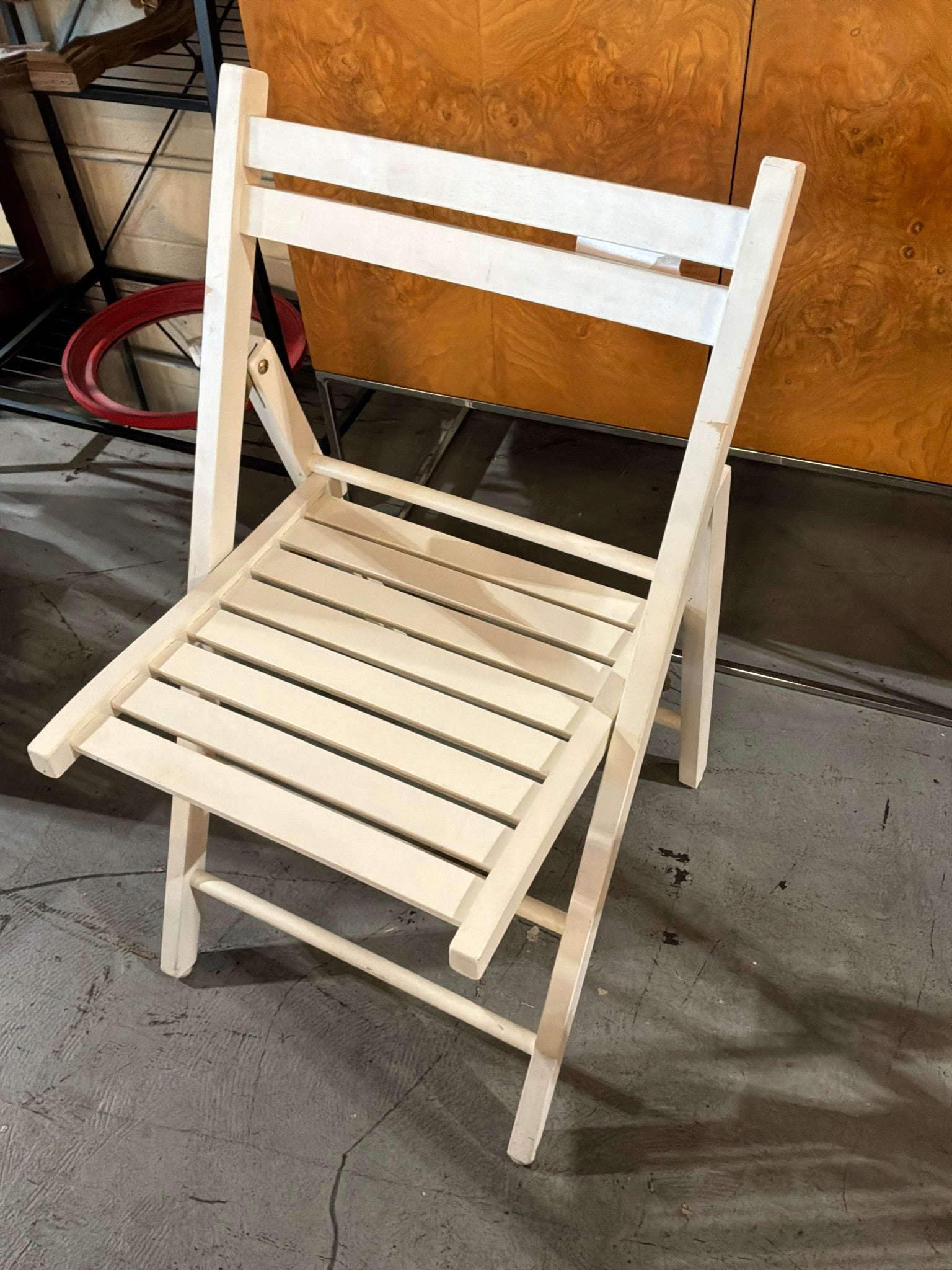 Wood Fold Up Chair