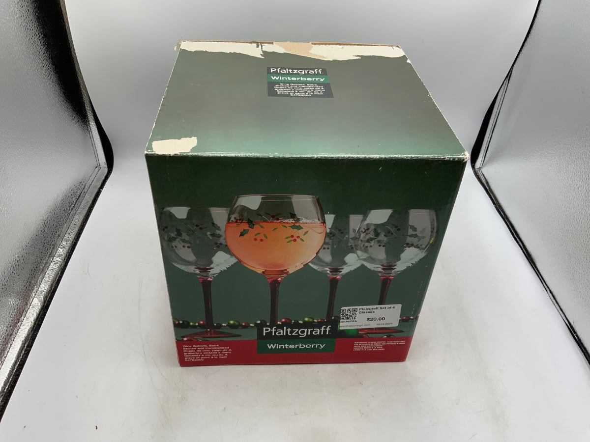 Pfatzgraff Set of 4 Glasses