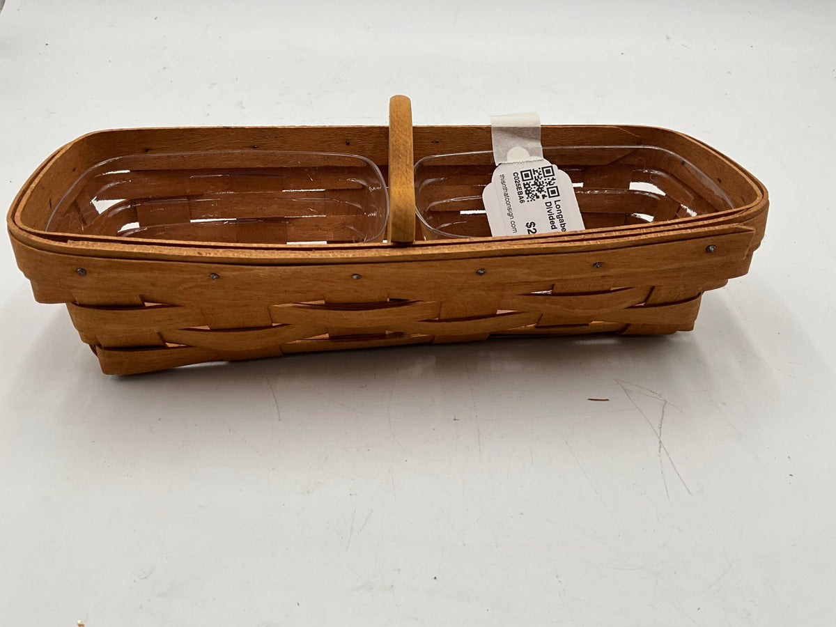 Longaberger 1993 Divided Basket