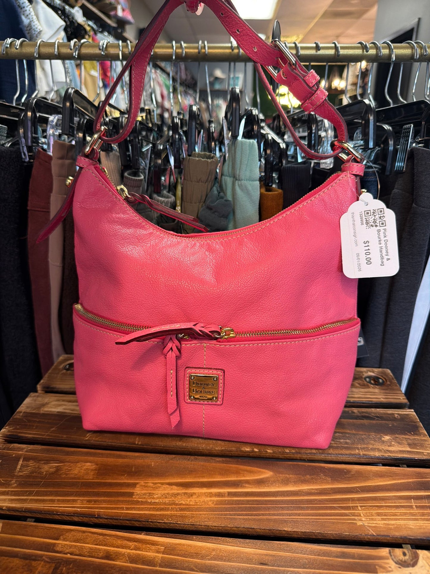 Pink Dooney & Bourke Handbag