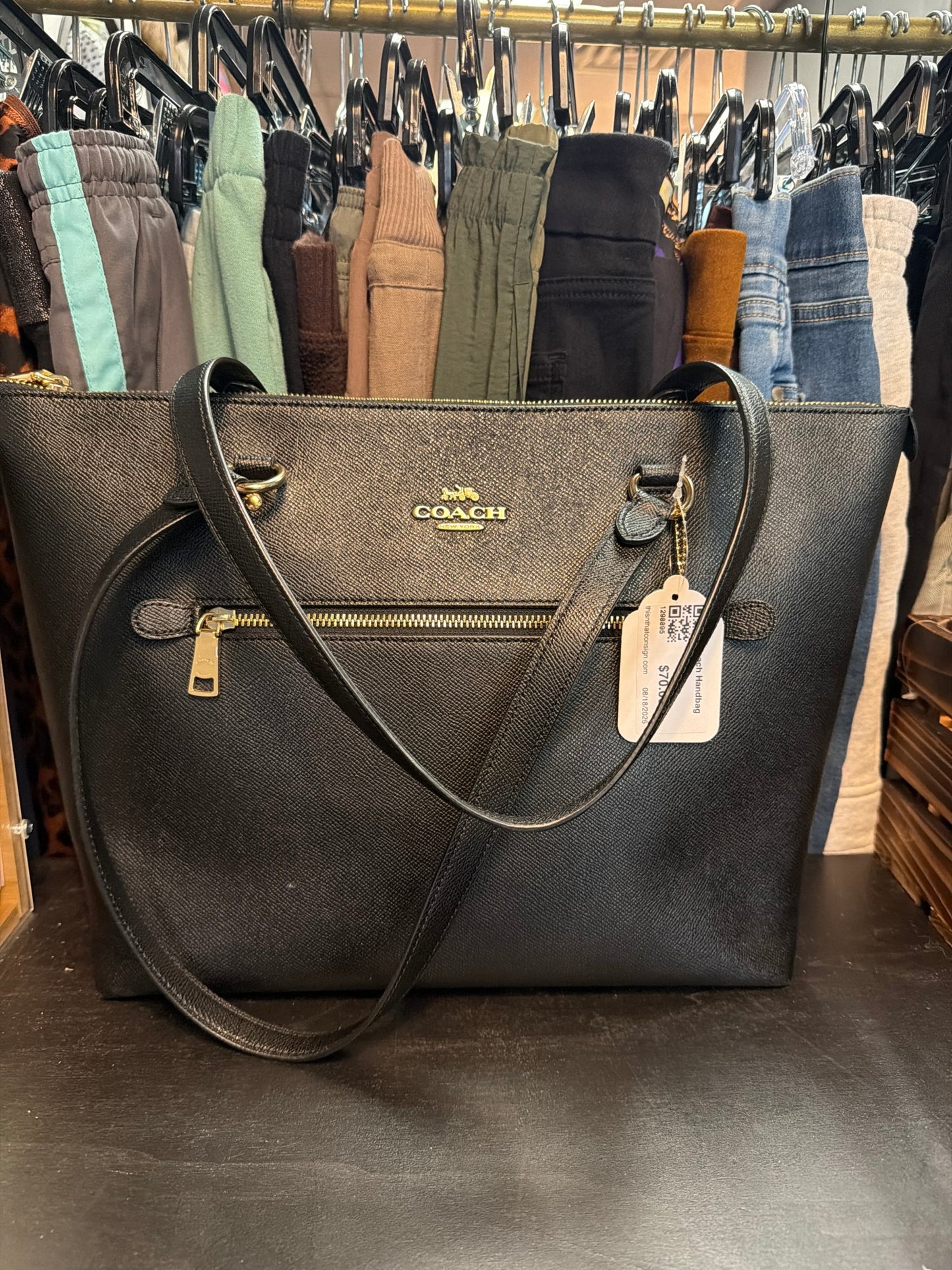 Coach Handbag Black
