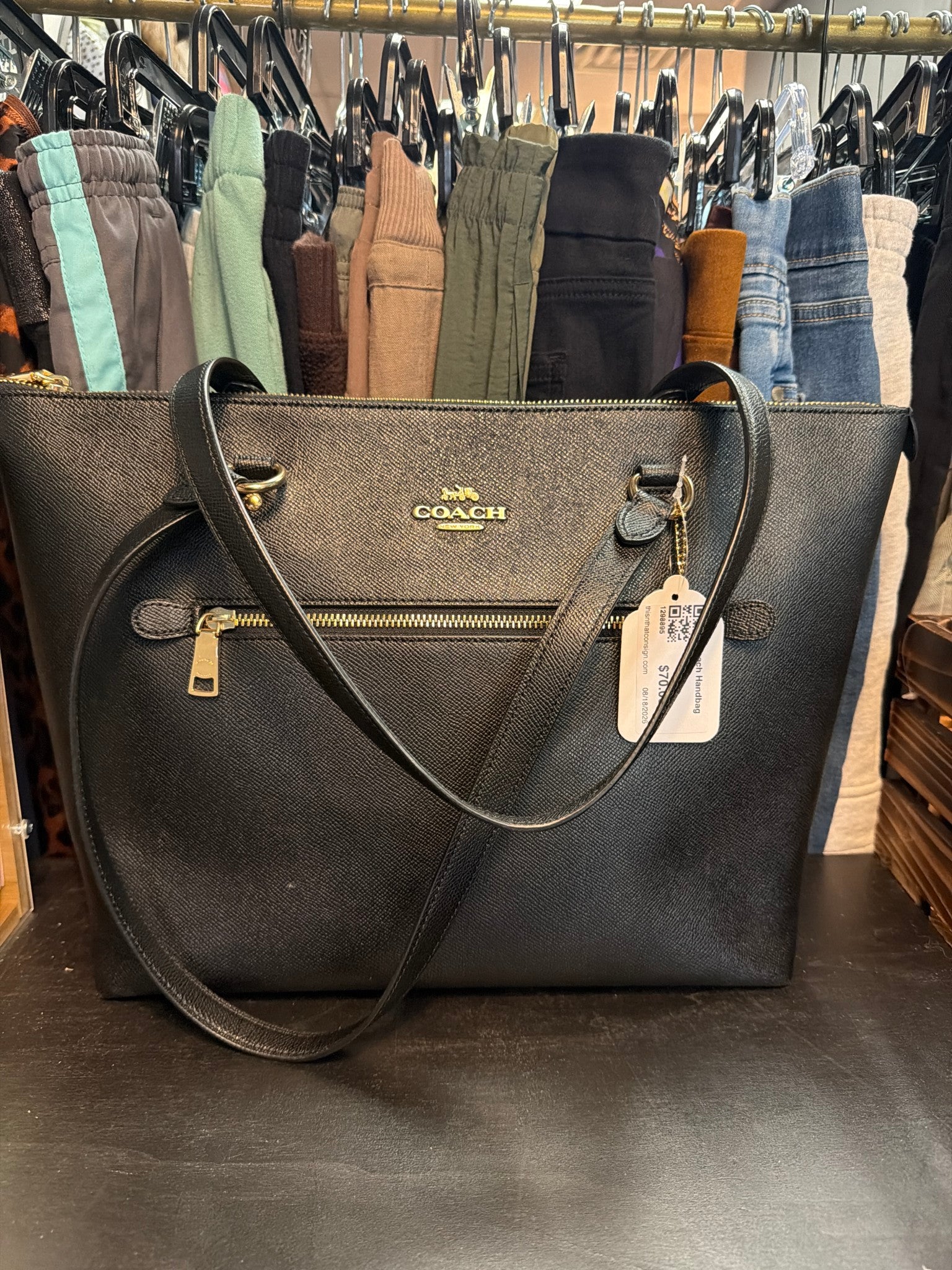 Coach Handbag Black