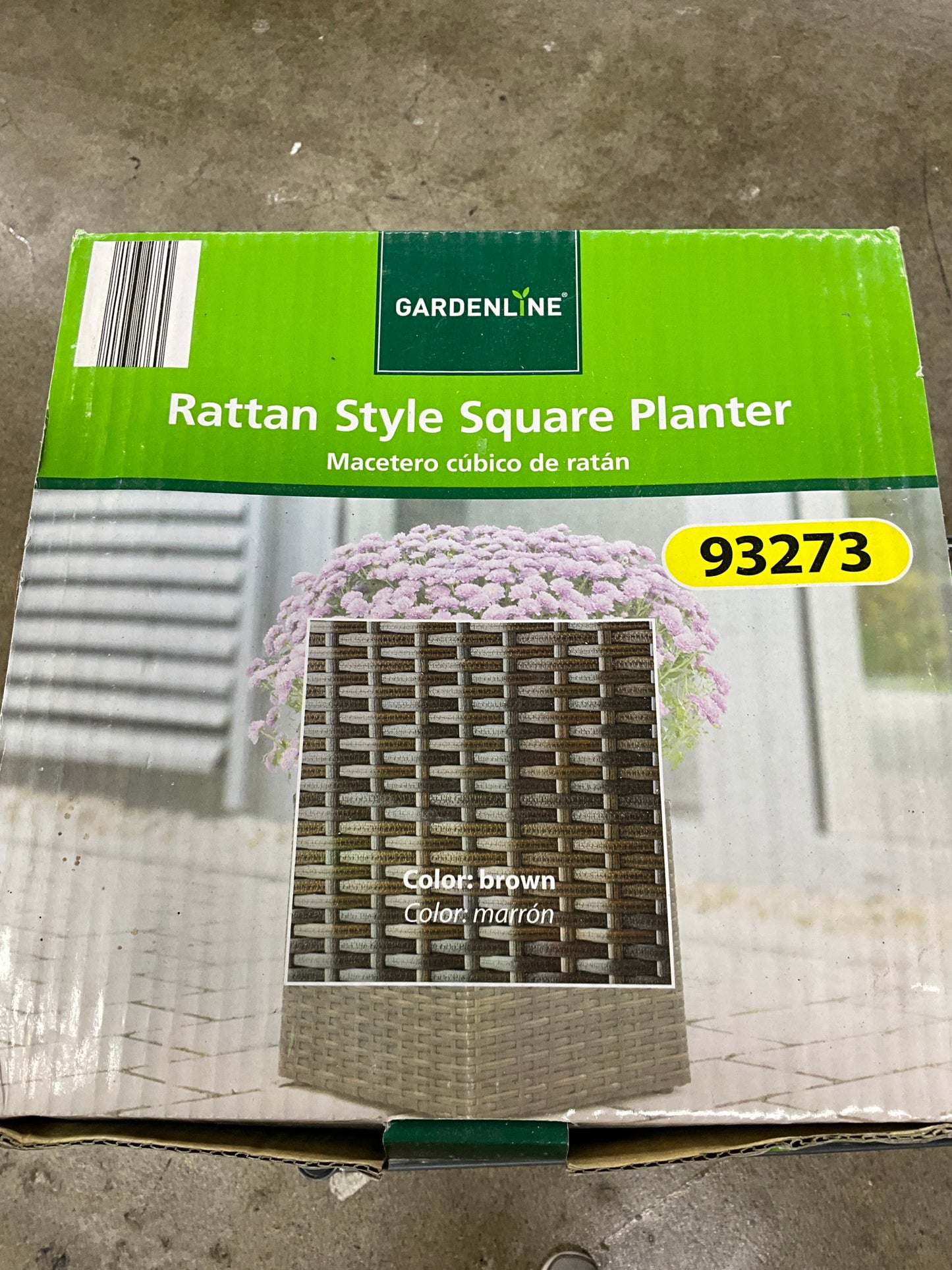NIB Gardenline Square Planter