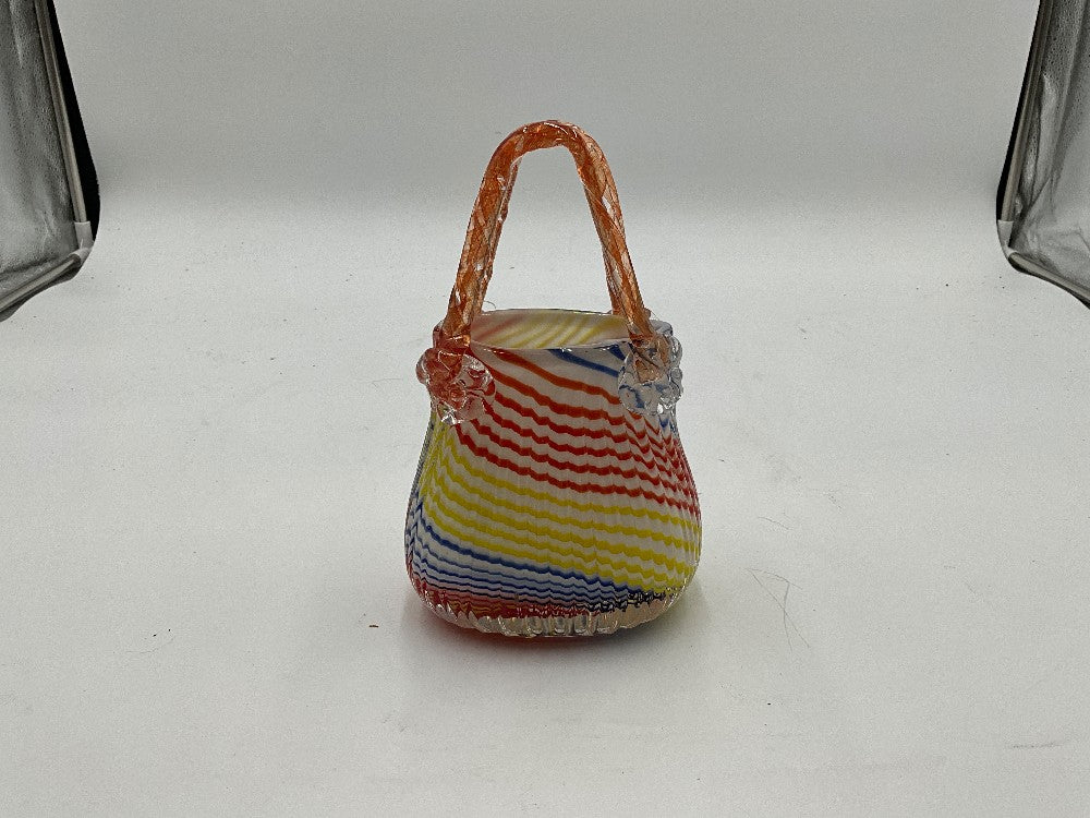 Swirl Glass Vase Purse