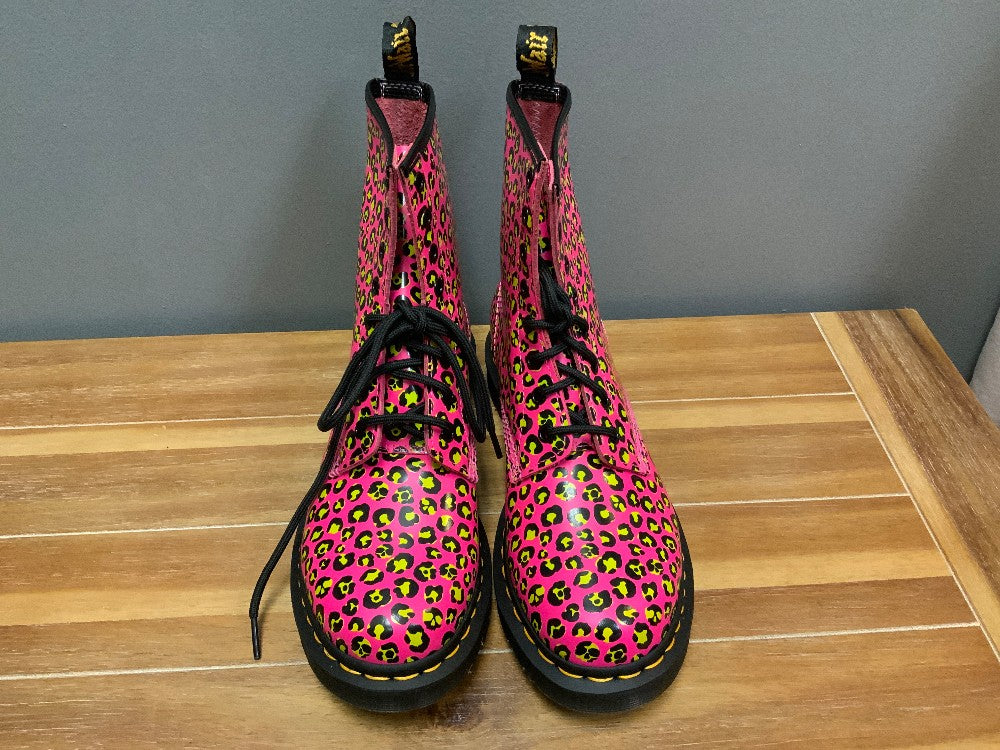 Pink Doc Martin Boots Sz. 9