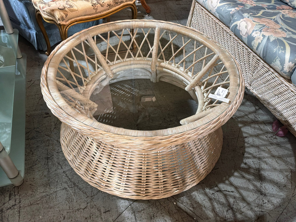 Wicker Coffee Table