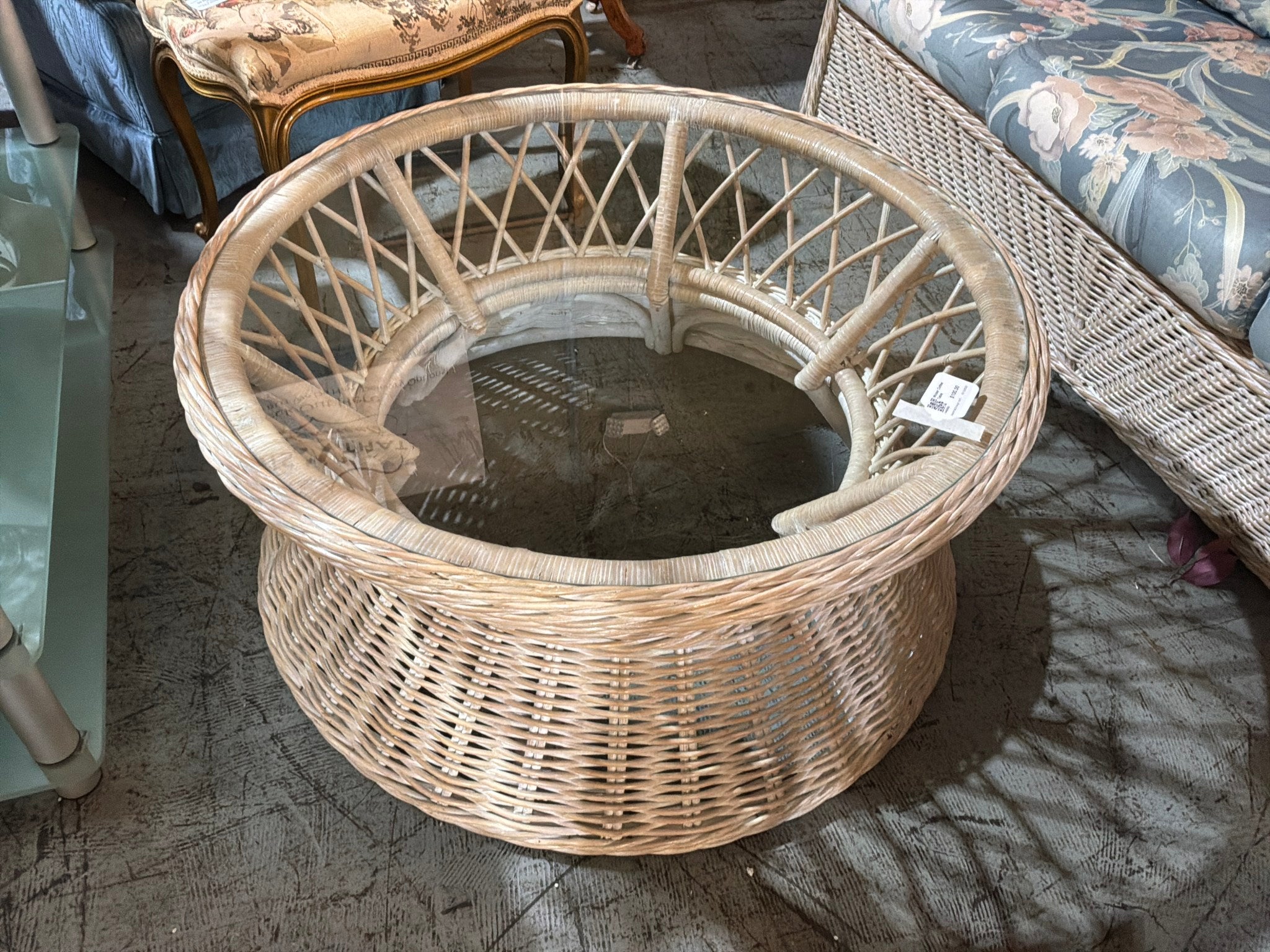 Wicker Coffee Table