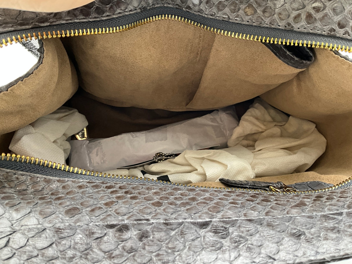 NWT The Pelle Python Handbag