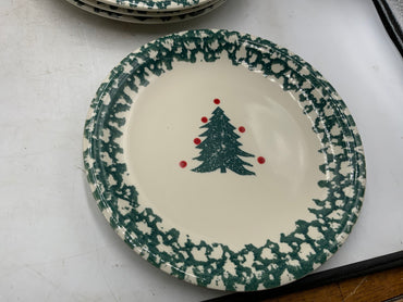 Folkcraft Christmas Dish SET