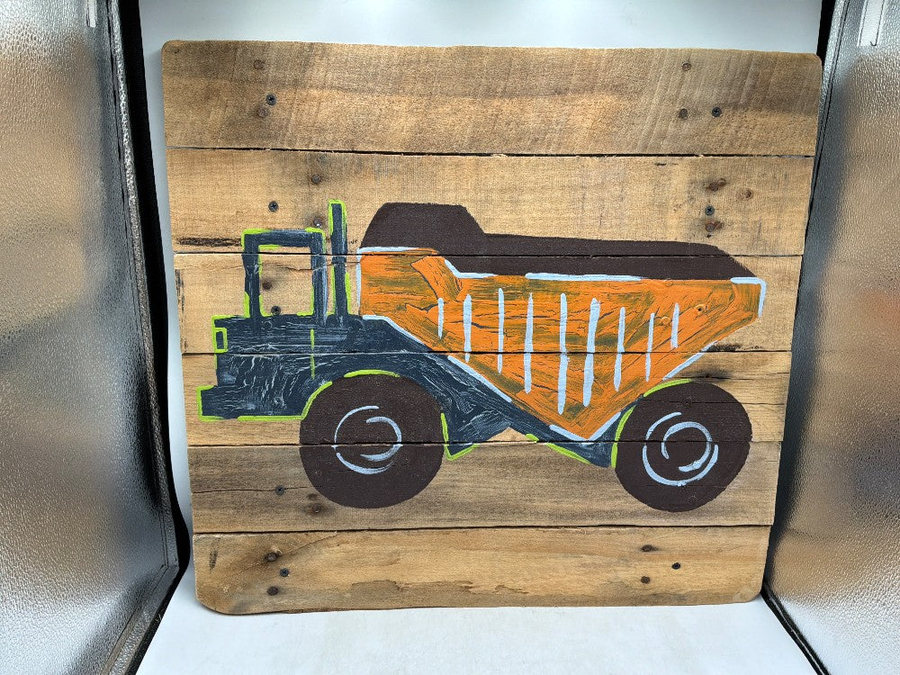 Wood Truck Wall Decor