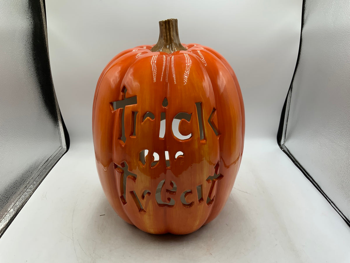 Ceramic Pumpkin - Lg