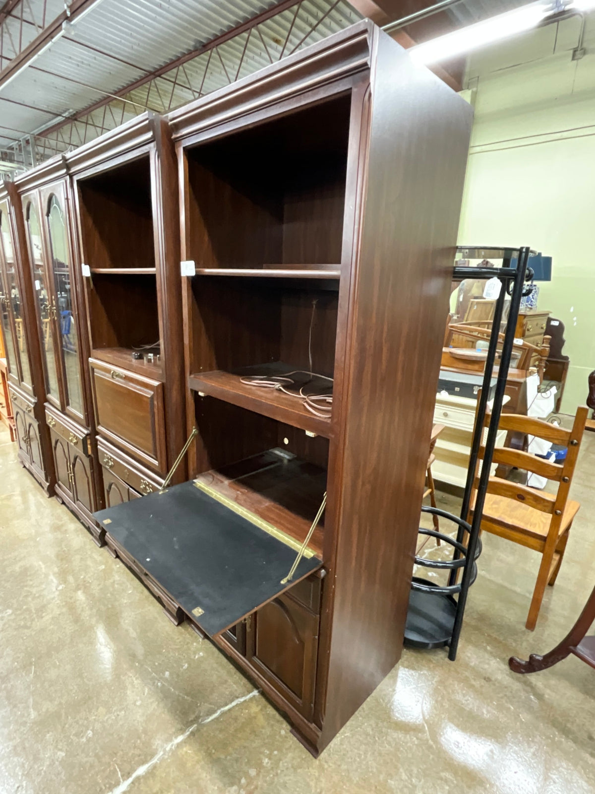 Dark Wood Bookcase