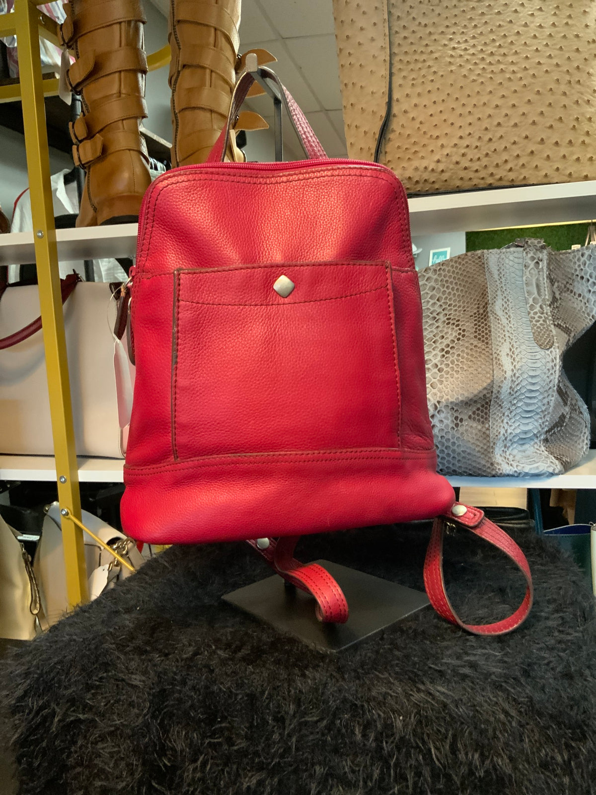 Red Backpack