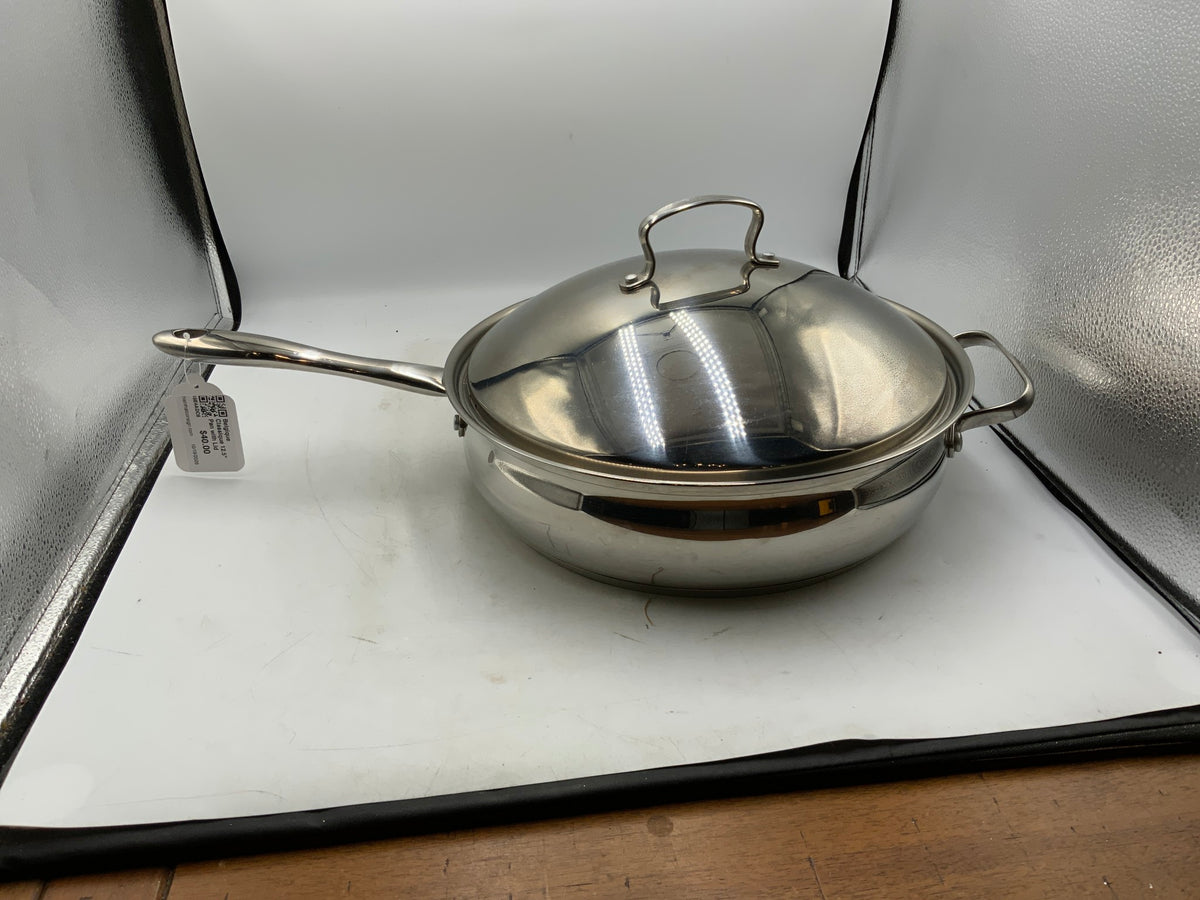 Belgique Classique 12.5" Pan with Lid