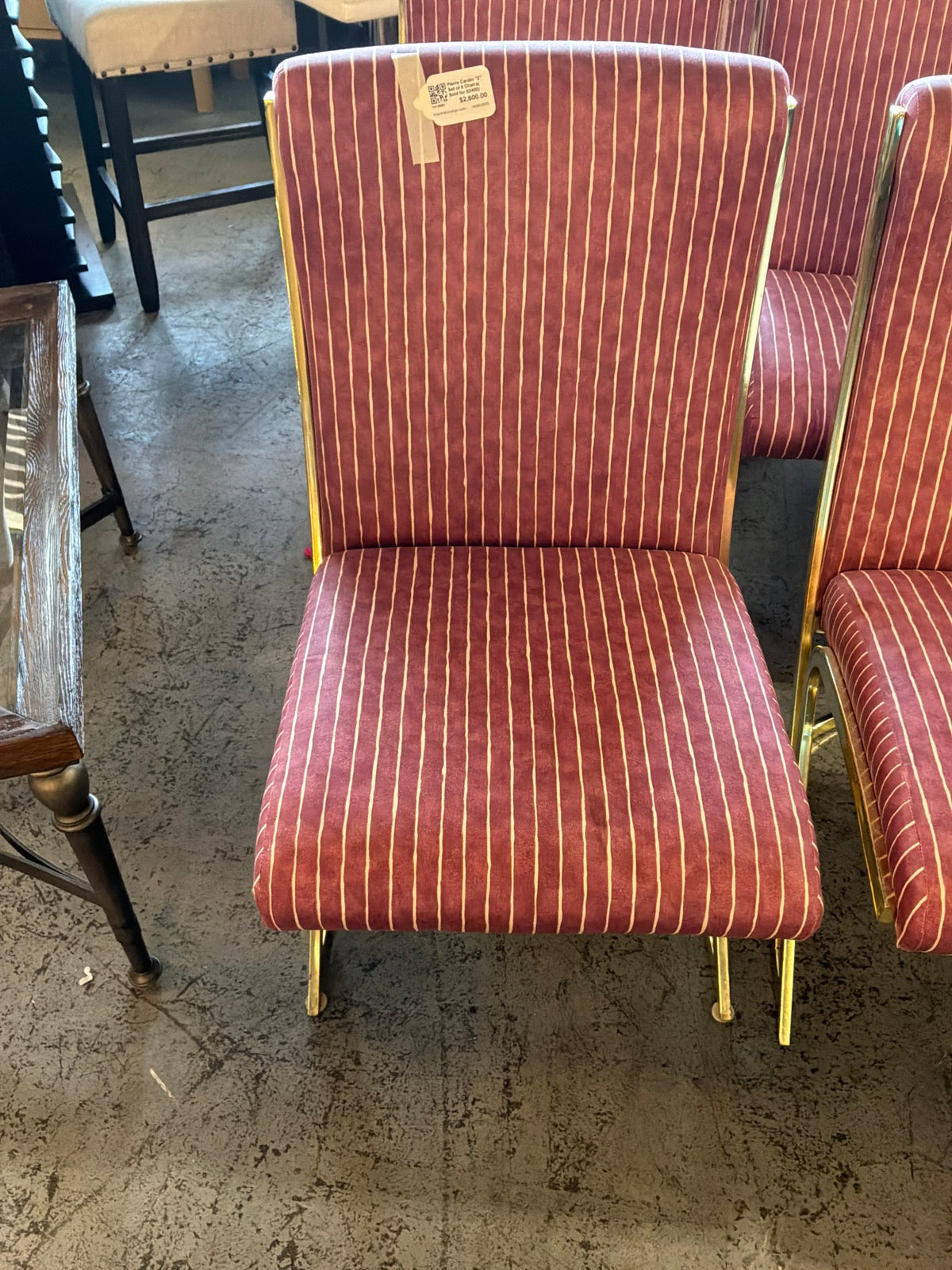 Pierre Cardin "Z" Set of 8 Chairs( Sold for $3400)