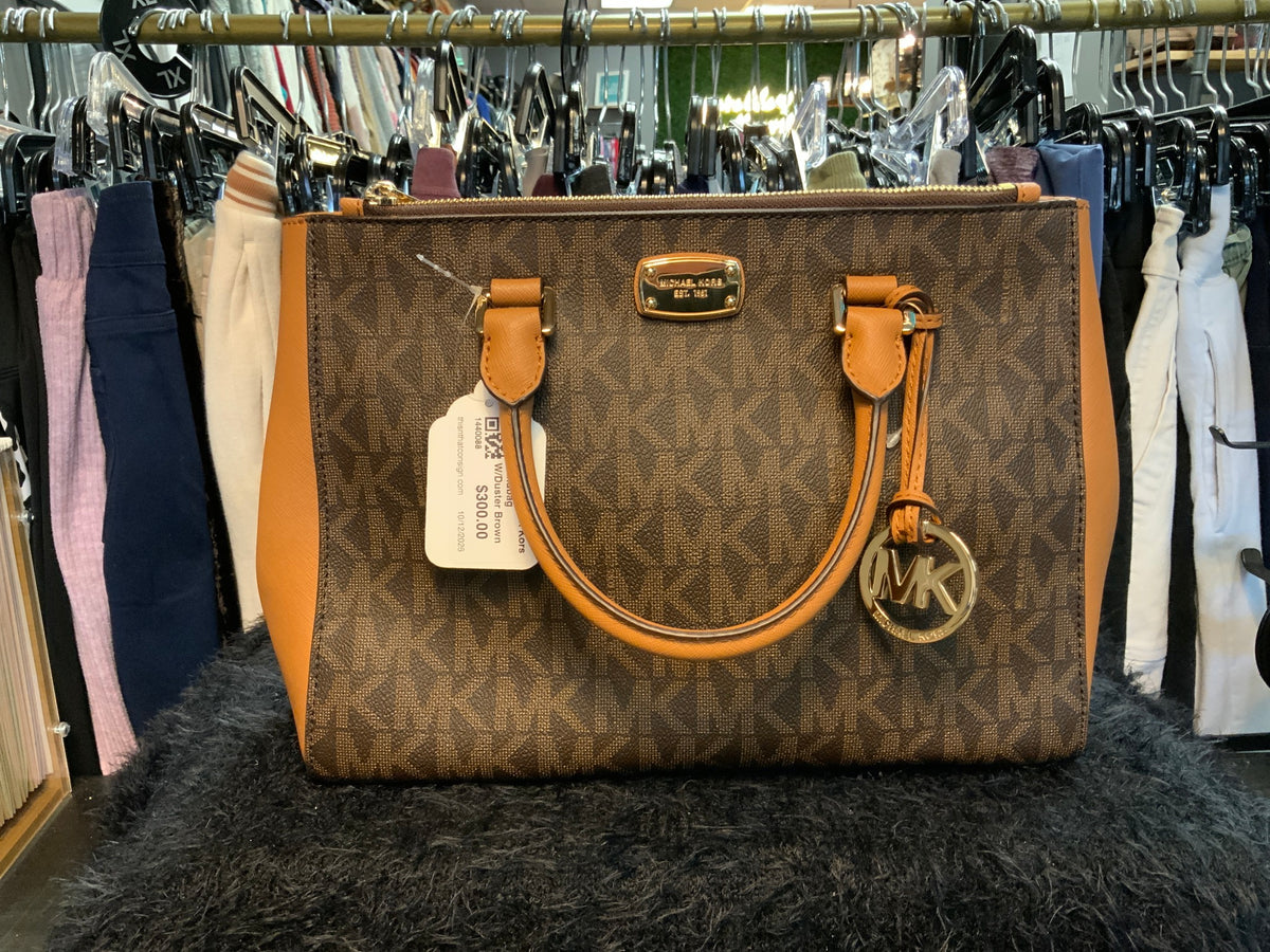 NWT Michael Kors Handbag W/Duster Brown