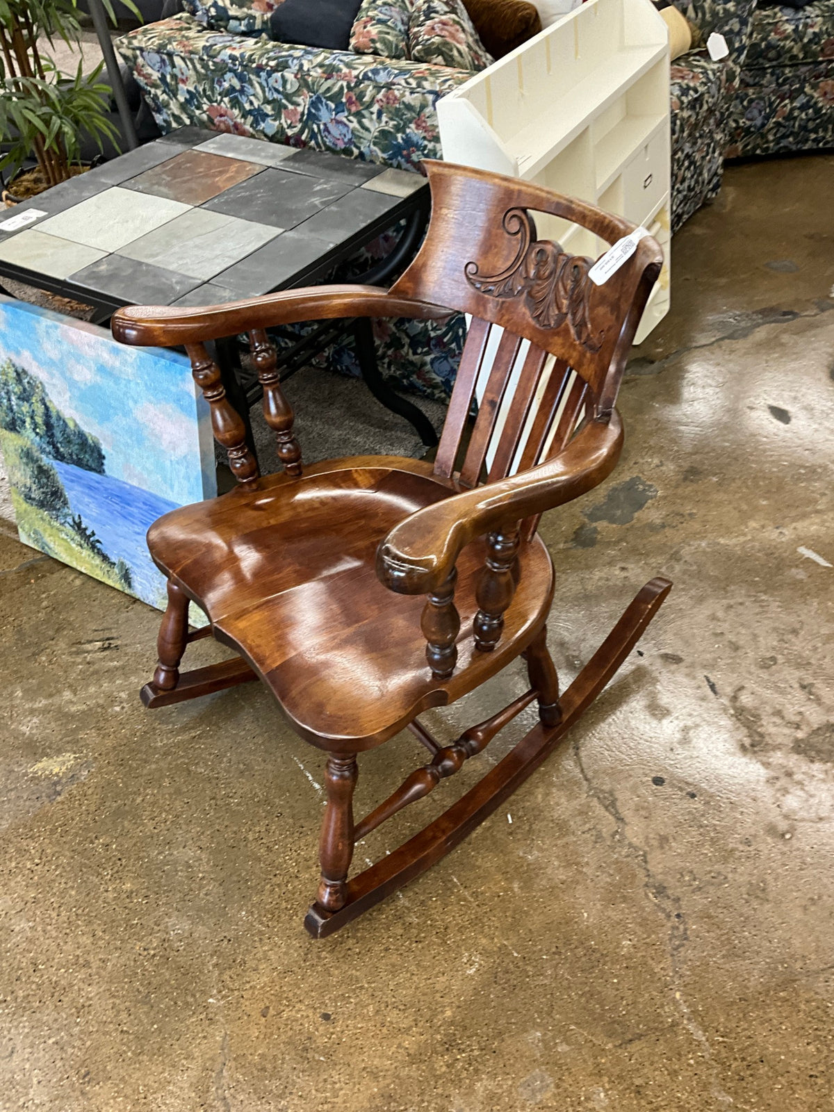 Wood Rocking Chair