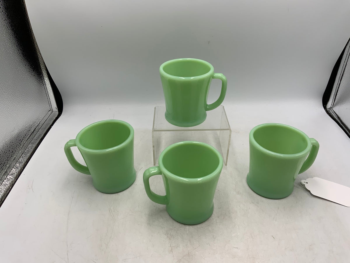 Fire King Jadite Mugs Set of 4